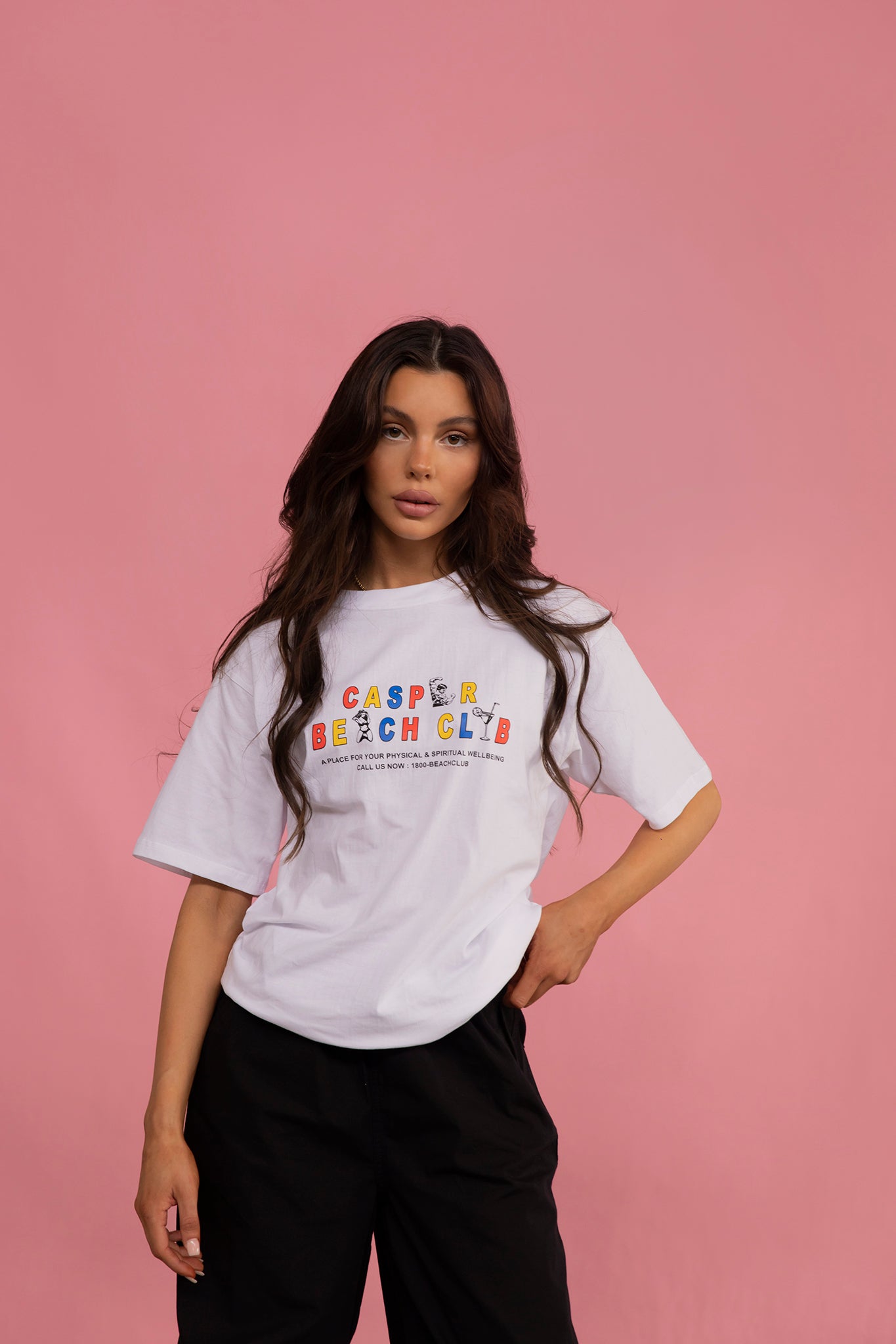 Muscle Beach Tee - White