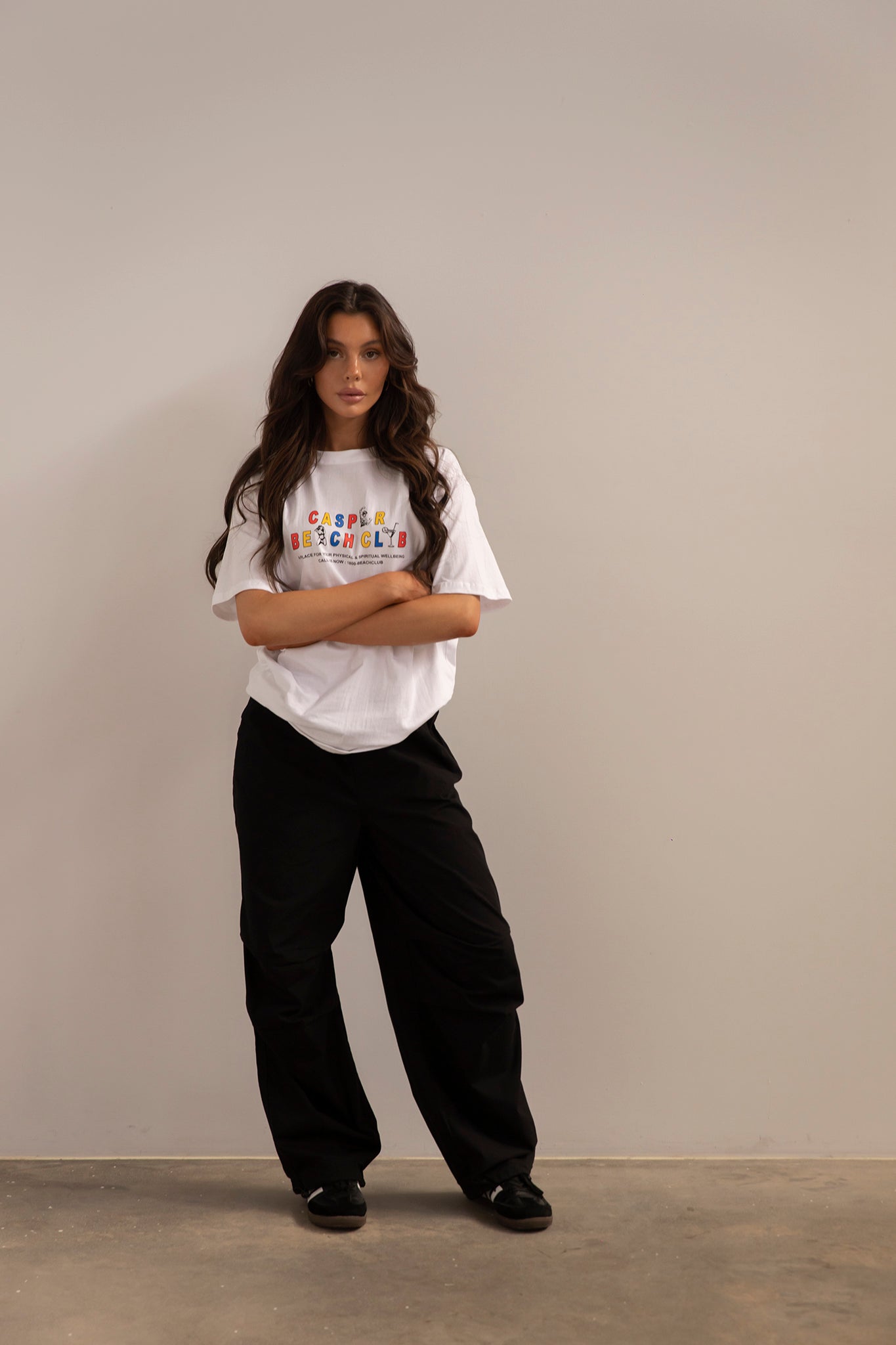 Muscle Beach Tee - White