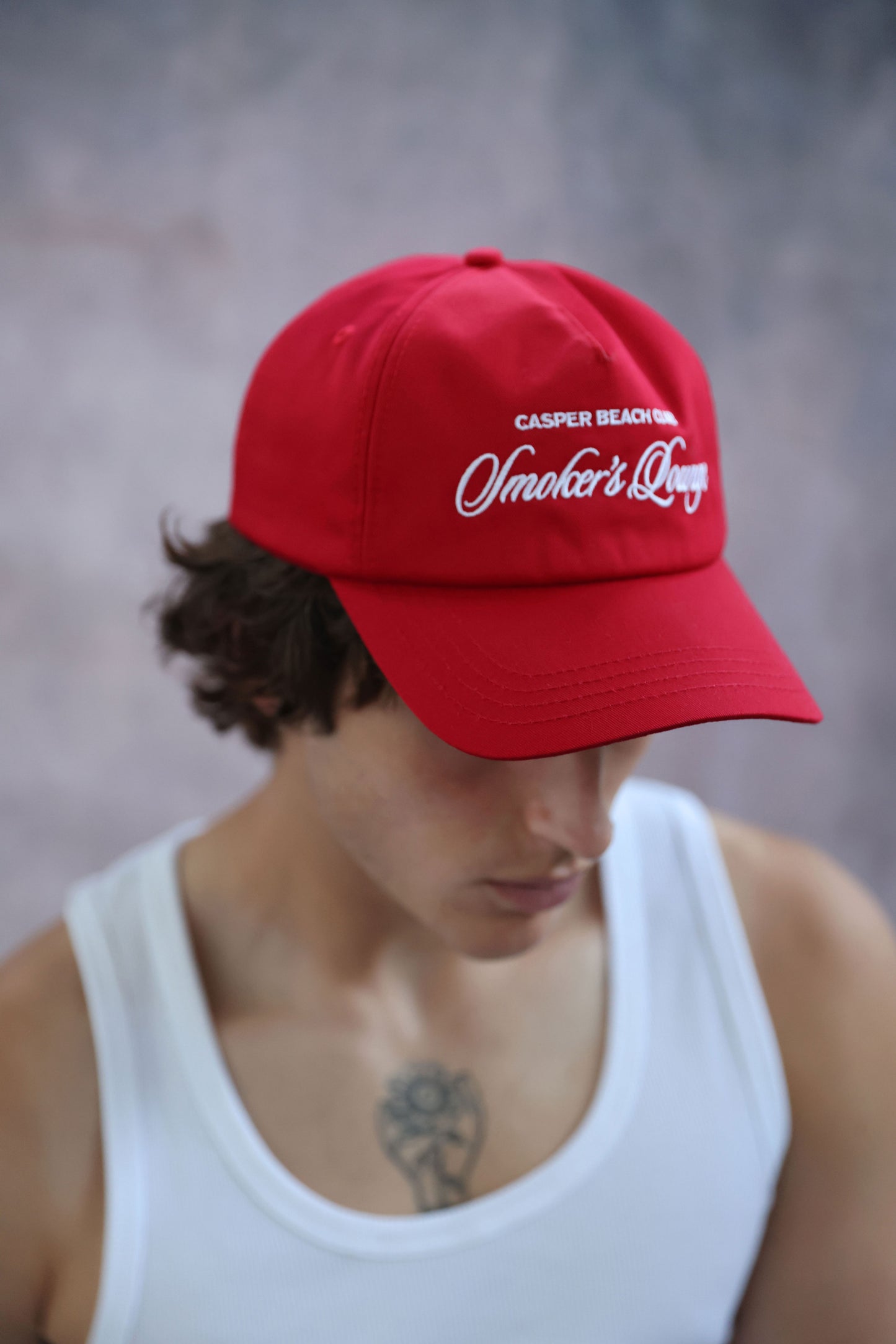 Smoker's Lounge Cap - Red