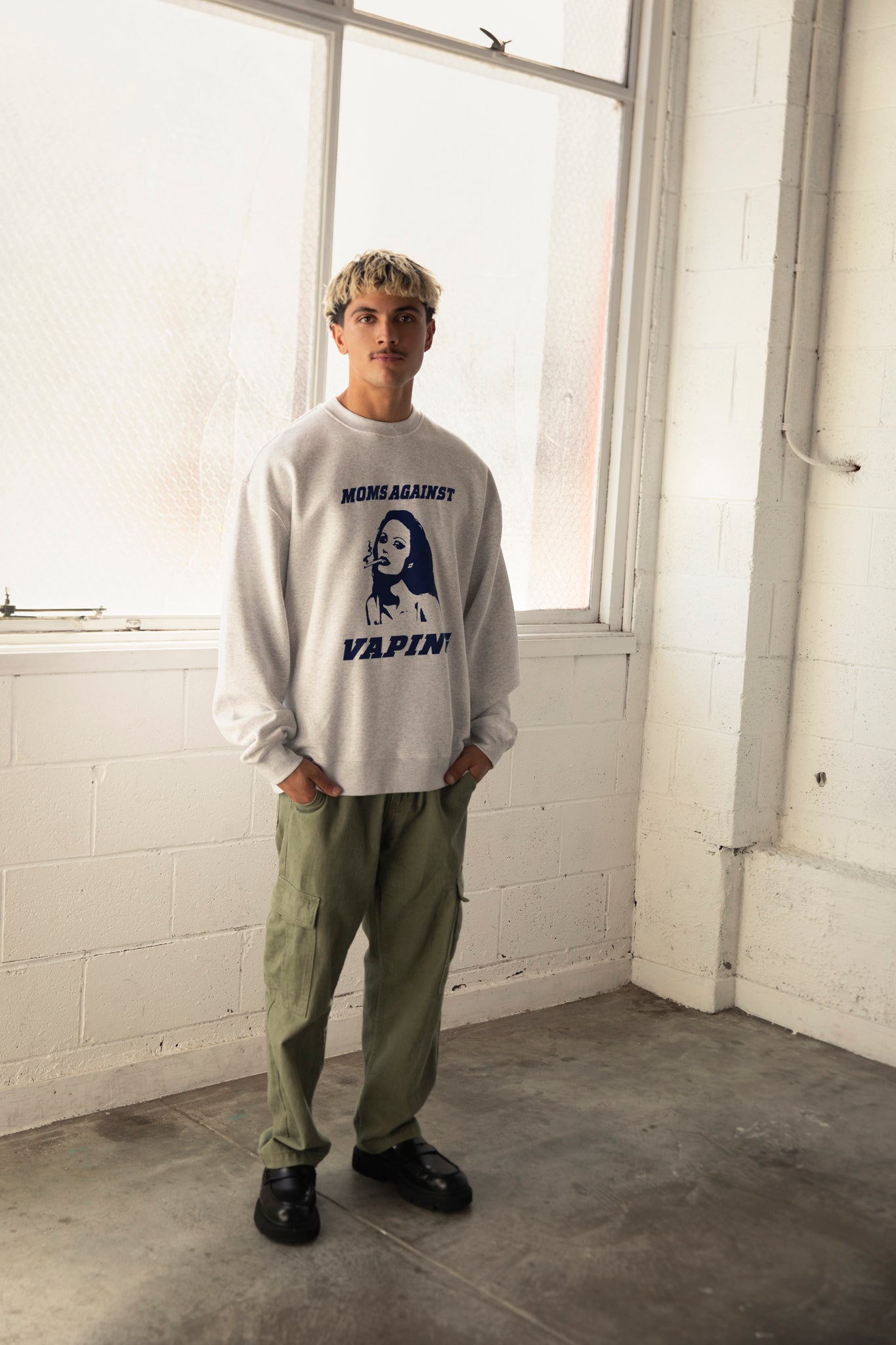 MAV Crew - White Marle