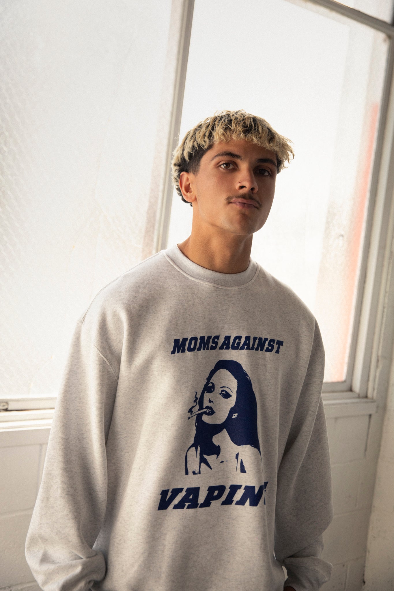 MAV Crew - White Marle