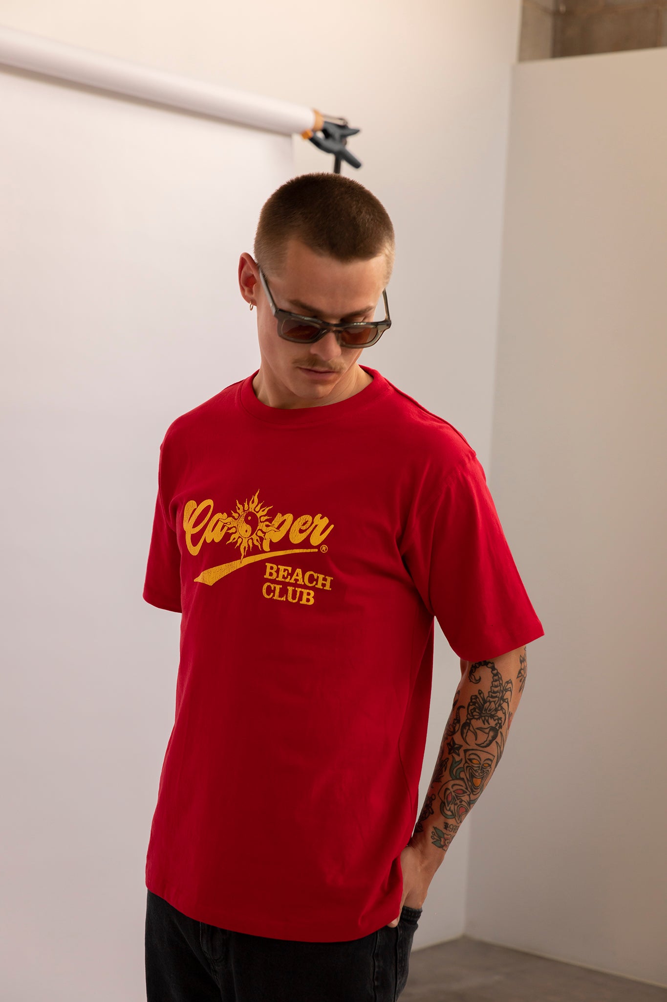Premium Lager Tee - Red