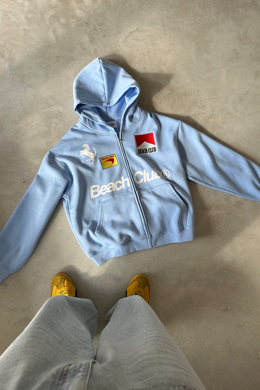 Circuit Hoodie - Sky Blue