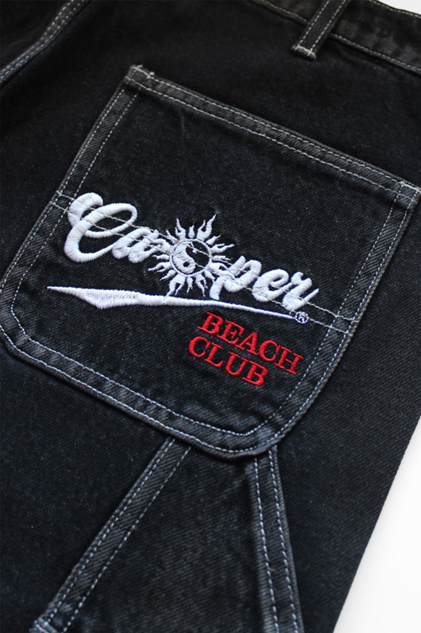 CBC Denim Jorts - Black