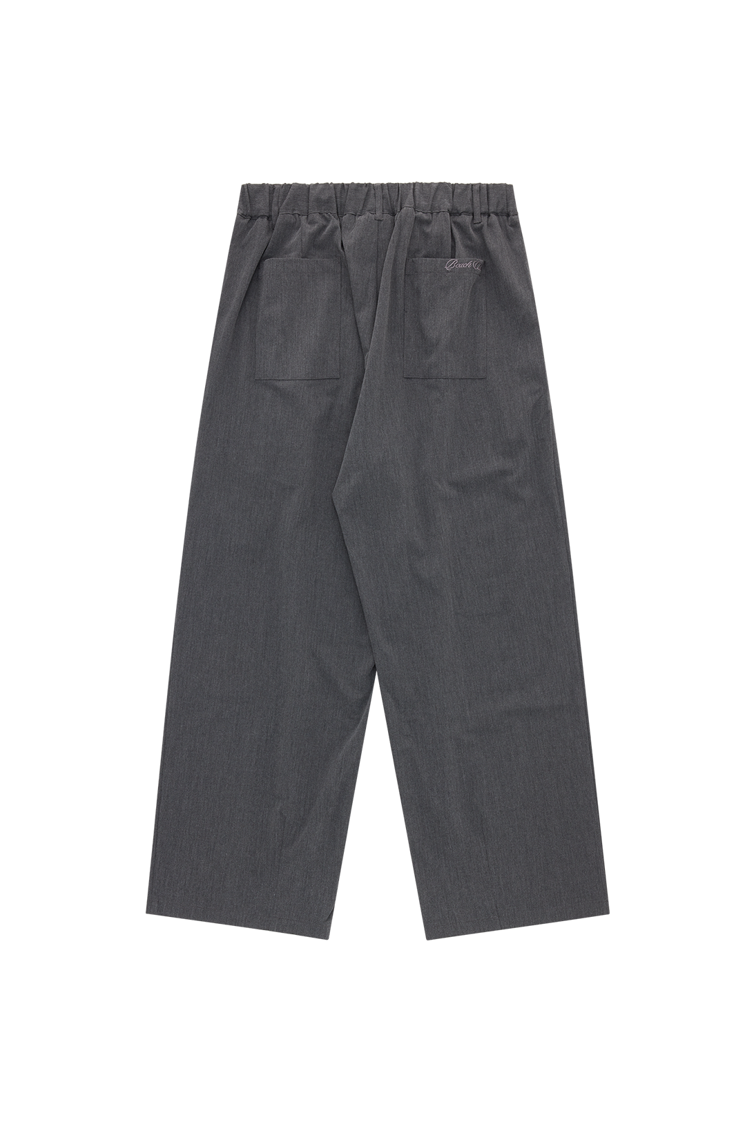Pleated Pant - Smoke