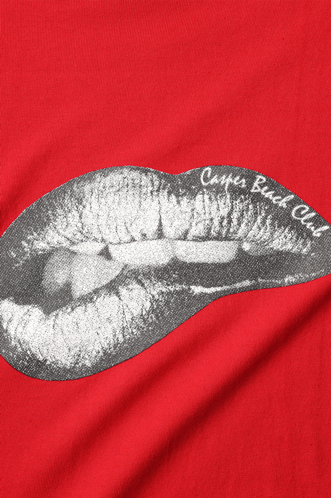 Bullet Lipstick Tee - Red
