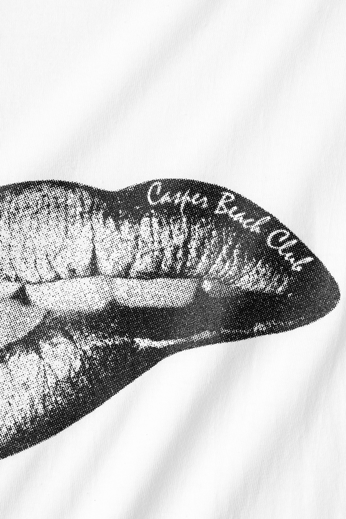 Bullet Lipstick Tee - White