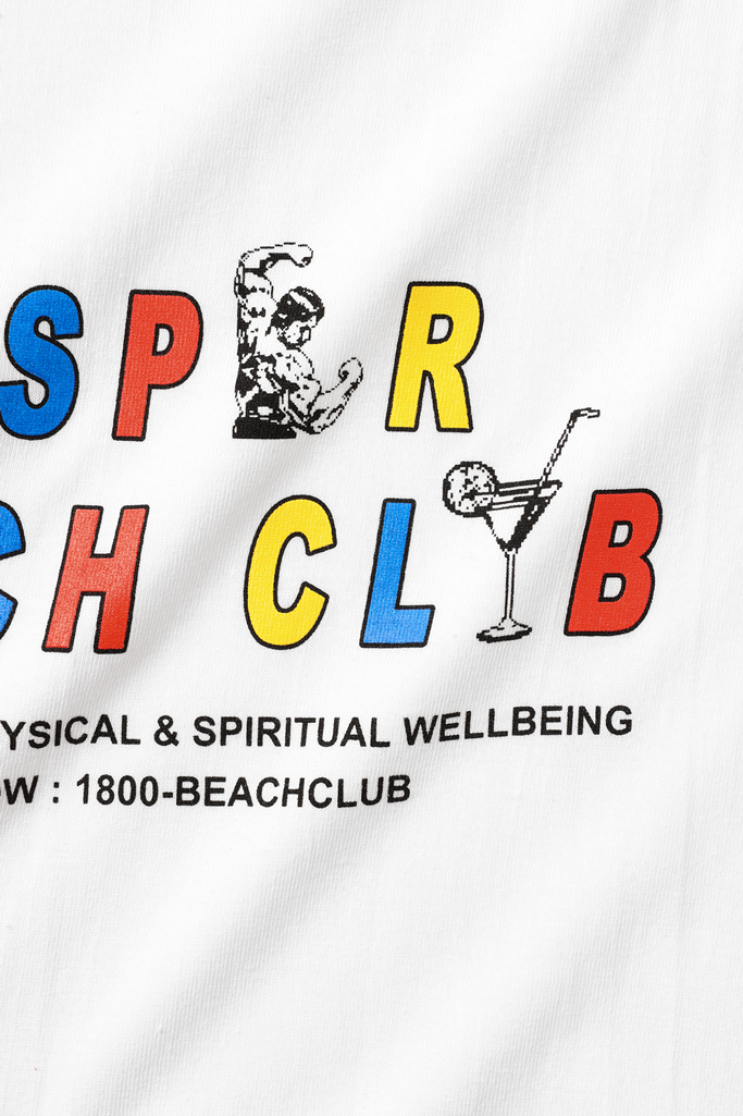 Muscle Beach Tee - White