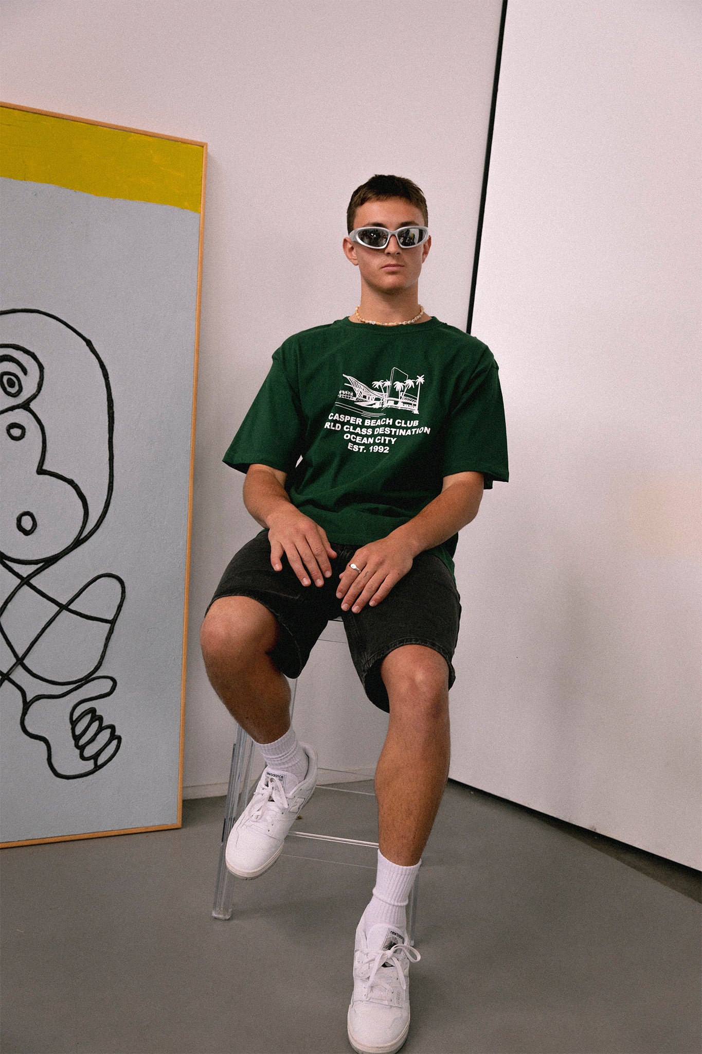 Destination Tee - Bottle Green