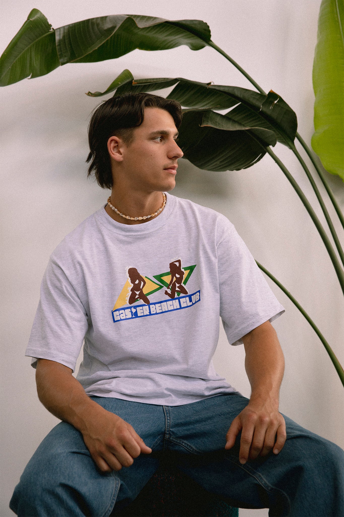 Vice Tee - White Marle