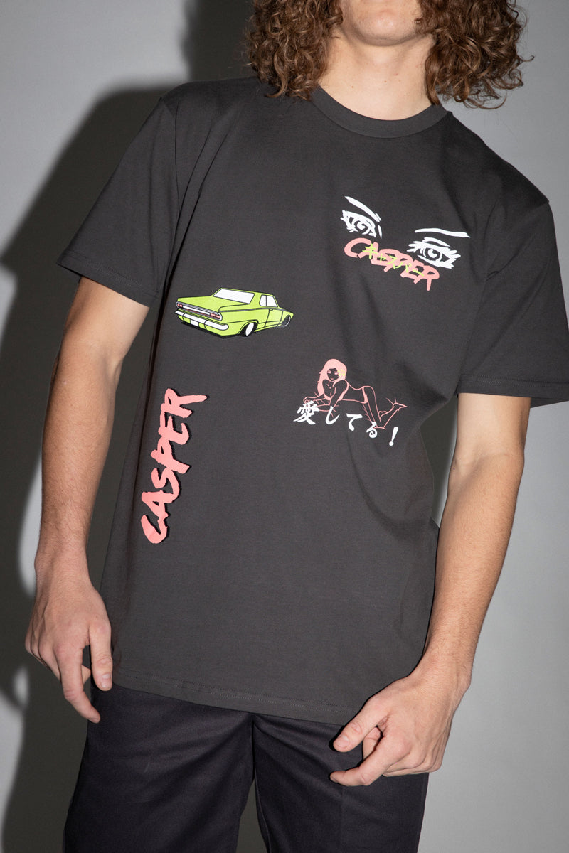 Mind's Eye Tee Charcoal