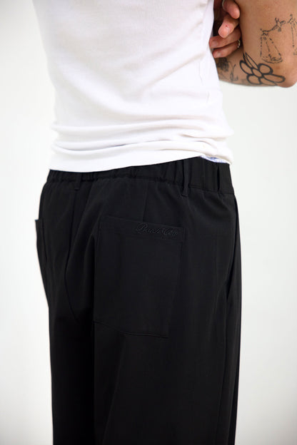 Pleated Pant - Black