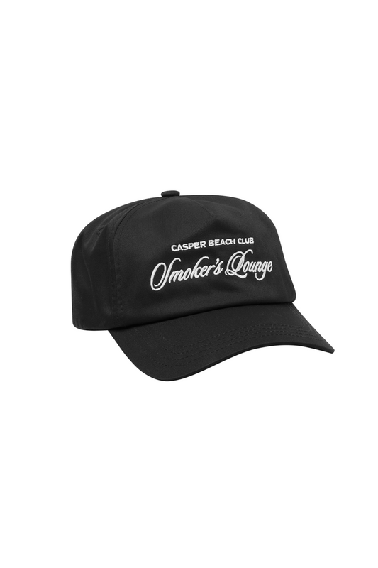 Smoker's Lounge Cap - Black