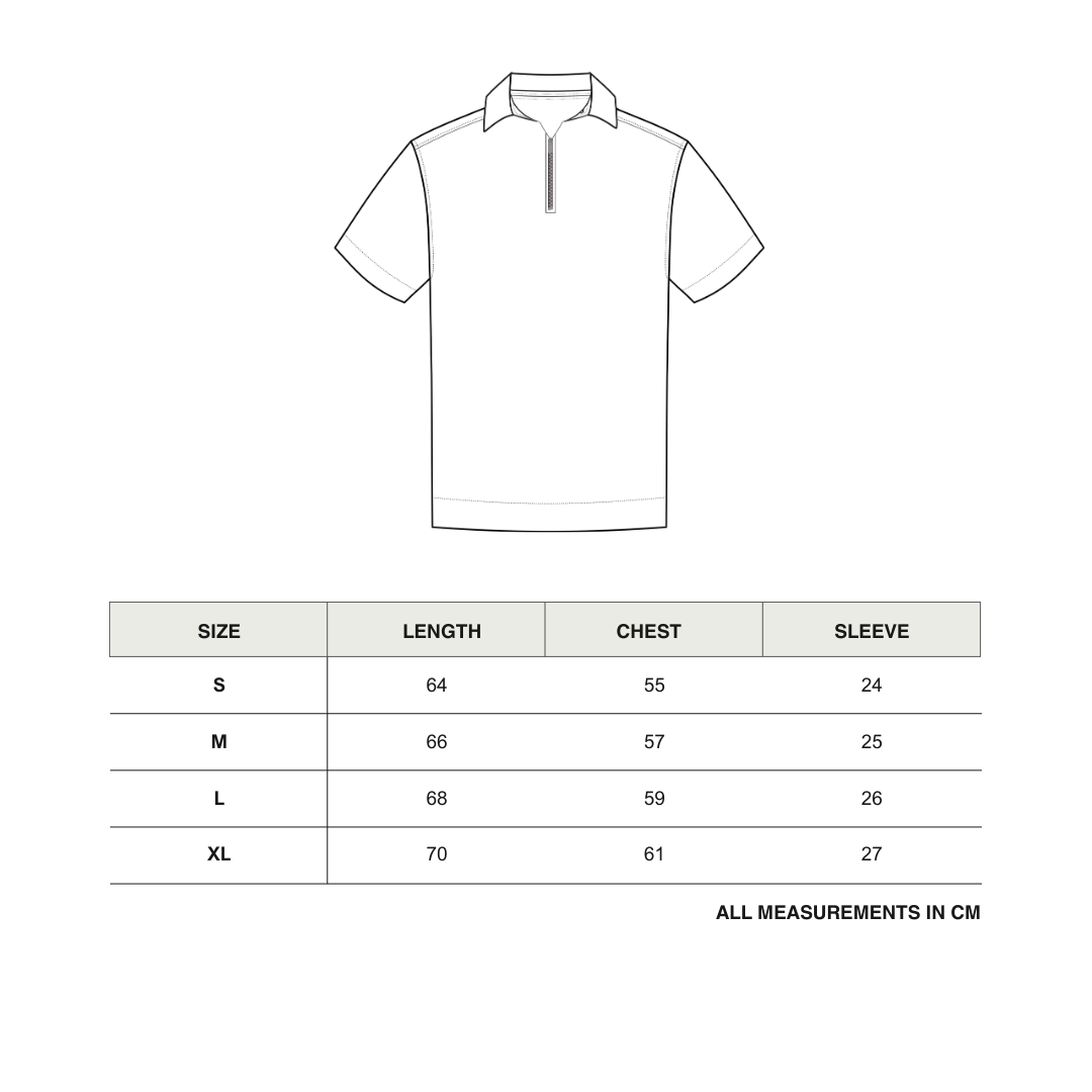 Cherry Polo size chart