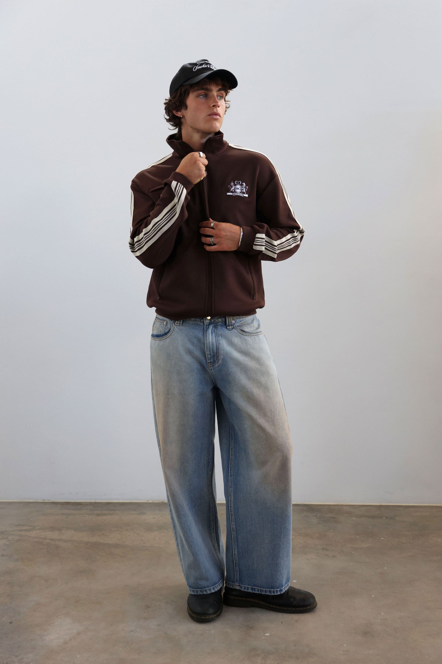 Signature Track Jacket - Tobacco