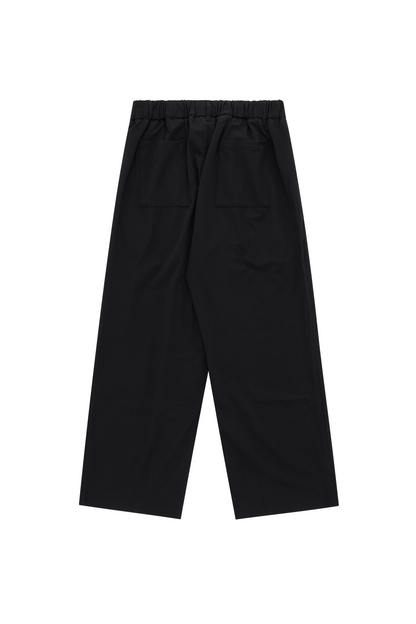 Pleated Pant - Black