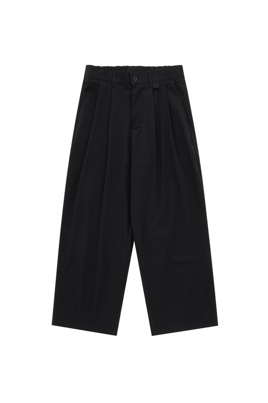 Pleated Pant - Black