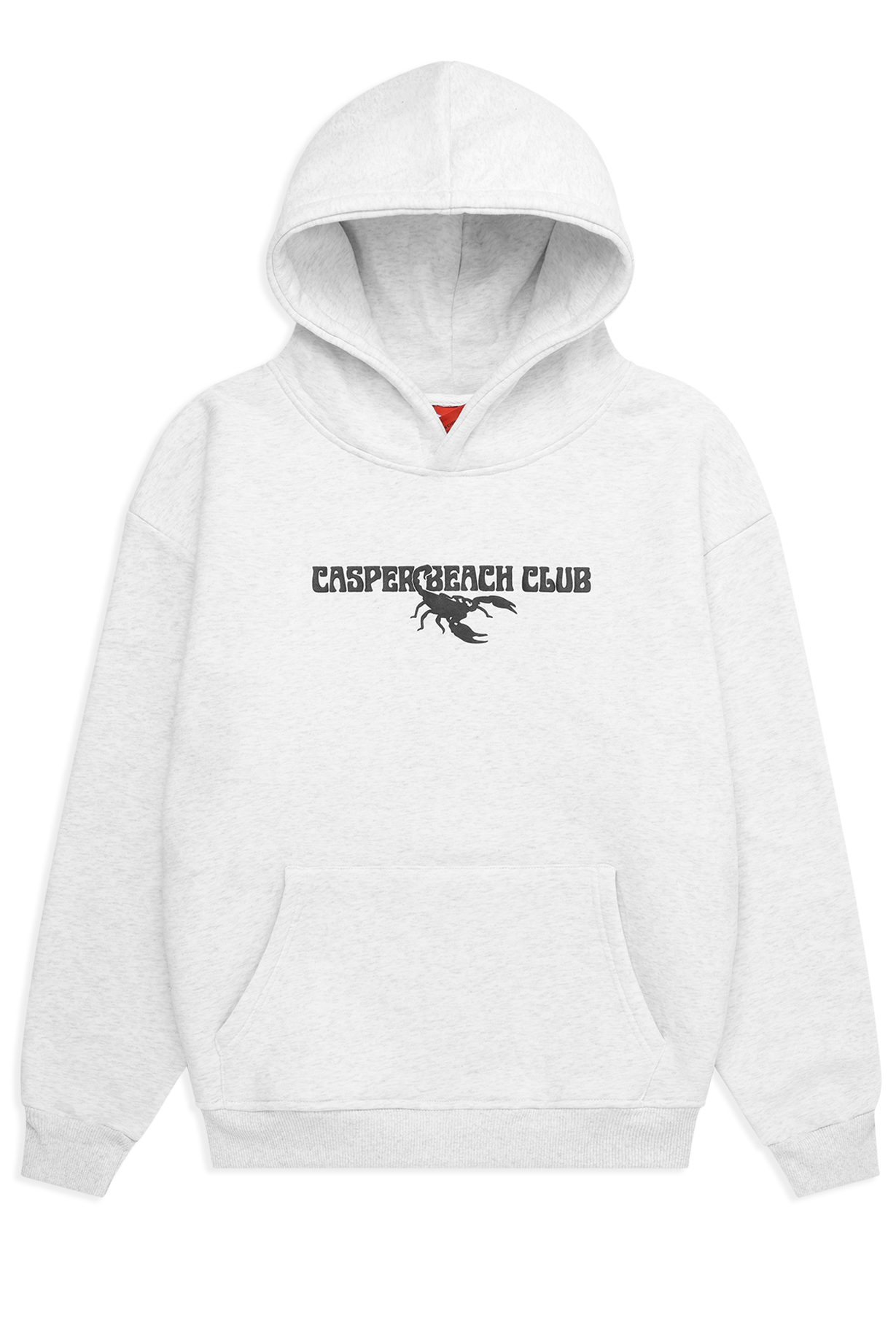 Stinger Hood - White Marle