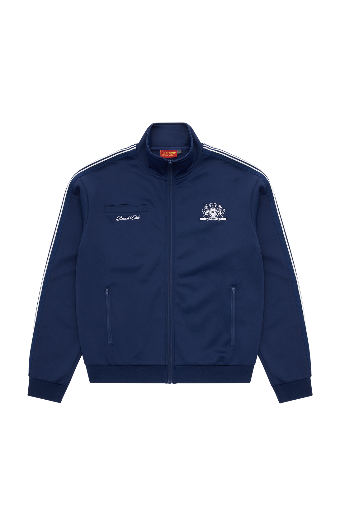 Signature Track Jacket - Navy