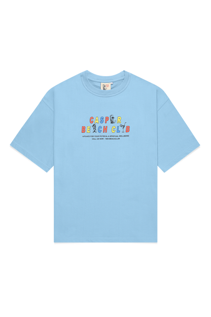 Muscle Beach Tee - Sky Blue