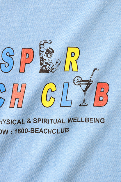 Muscle Beach Tee - Sky Blue