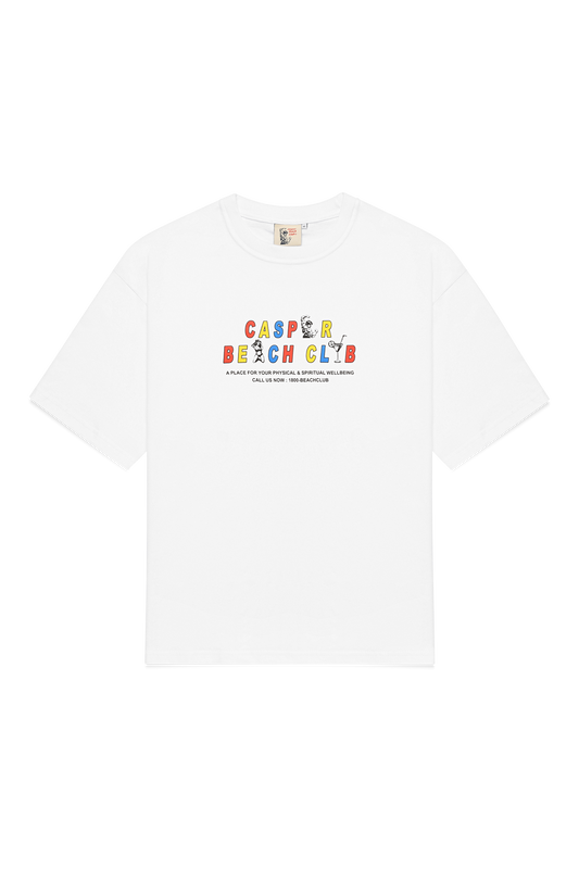 Muscle Beach Tee - White